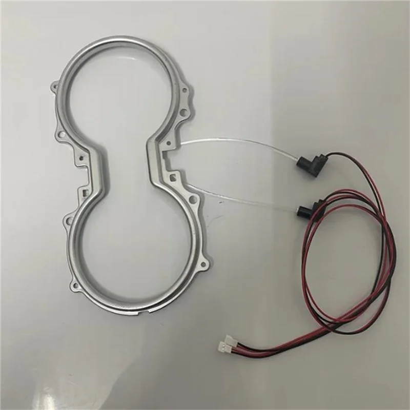 أنيق-LED حامل الكأس ضوء لتويوتا هايلاندر XU70 2020-2024 سيارة مصباح داخلي جو الجليد الأزرق