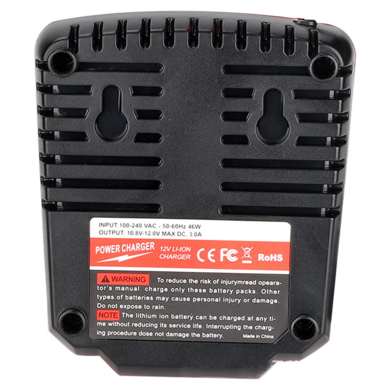 Lithium-Ion Battery Charger For Milwaukee Battery Pin fast charging Replacement 3A 10.8-12V with LED Display Rechargeable Charge