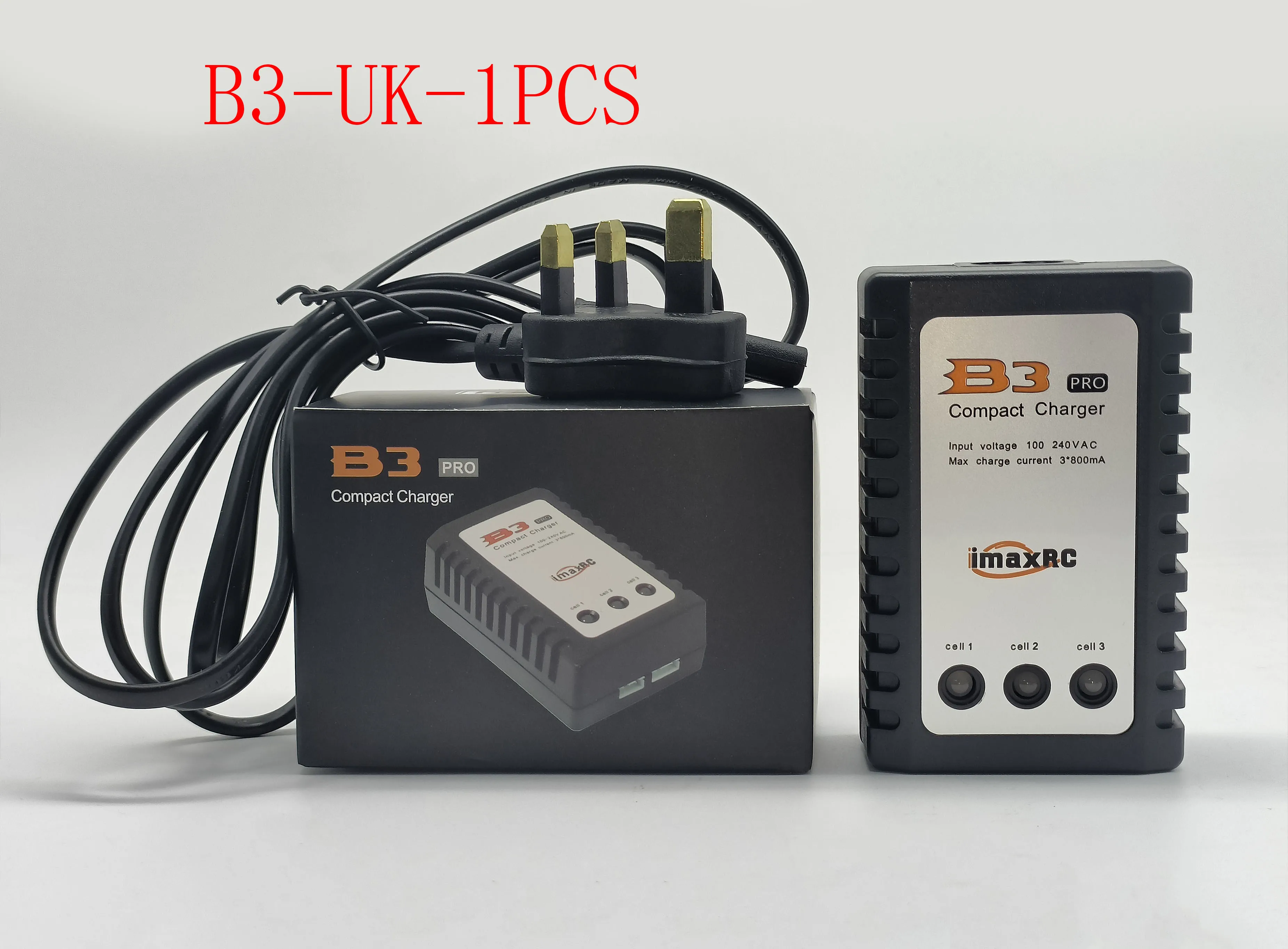 B3 Pro UK/US/EU 7.4v 11.1v Li-polymer Lipo Battery Charger 2s 3s Cells for RC LiPo AEG Airsoft Battery