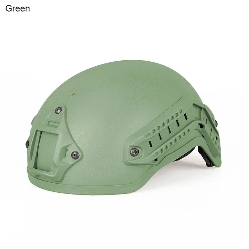 Hunting accessories Universal Helmet Tactical Nylon Helmet Suitable for NVG Mount With Side Rail Fits for Flashlight gs9-0019 universal car air suspension control system with pressure sensor support blue tooth remote and wire control app control