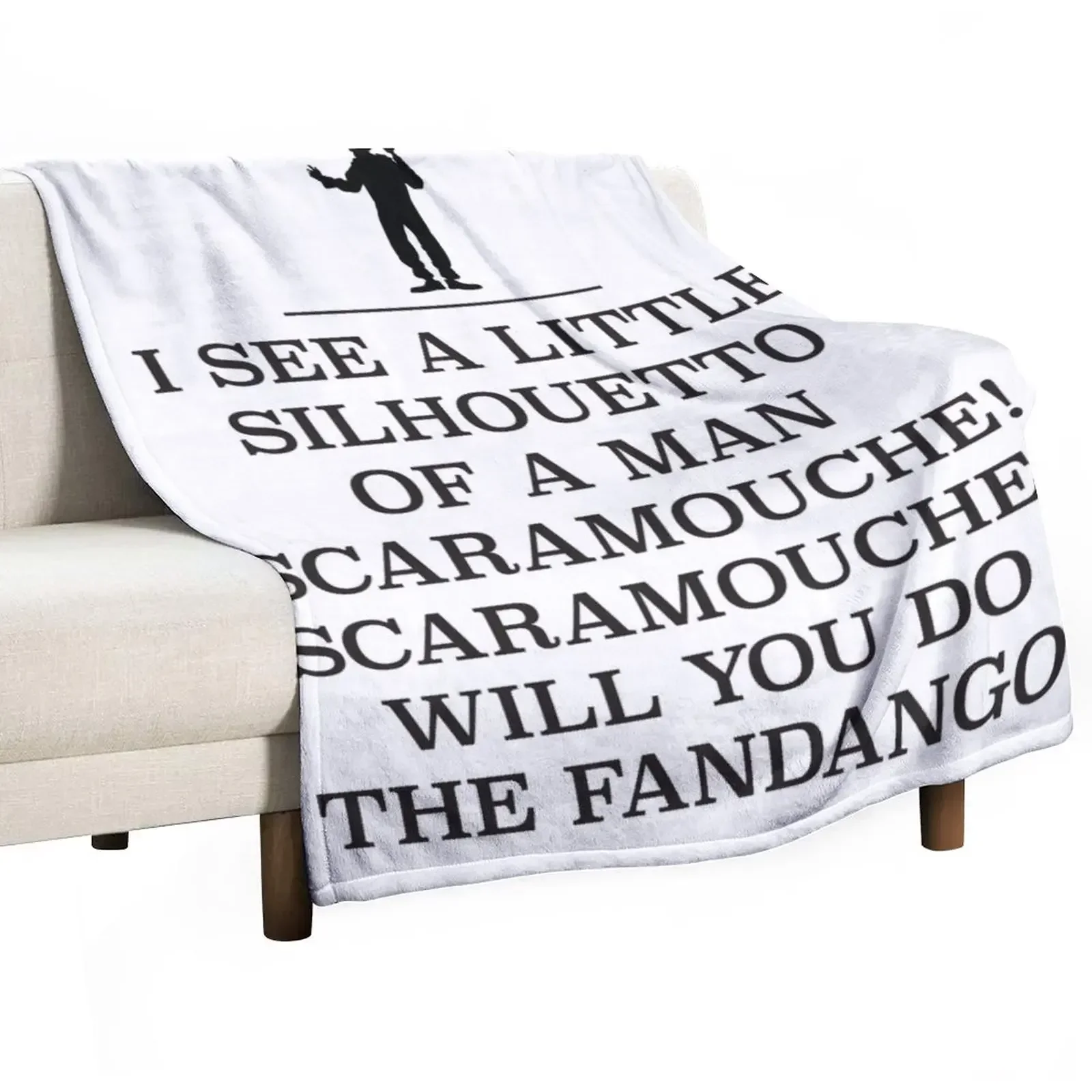 Will you do the fandango? Throw Blanket Luxury St Soft Beds Bed covers Blankets