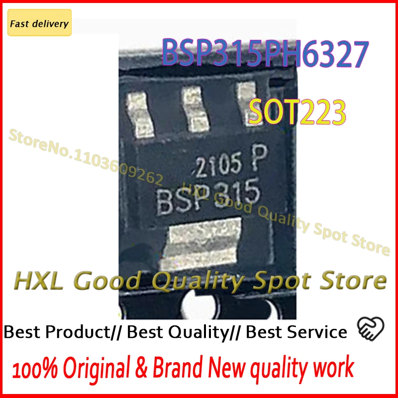 BSP315PH6327 SOT223  BSP315 10PCS