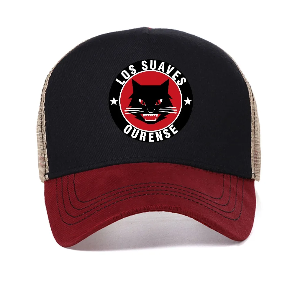 Los Suaves Ourense Samurai print baseball cap Men Casual Harajuku Ventilate Unique Breathable sun hats adjustable Snapback hats