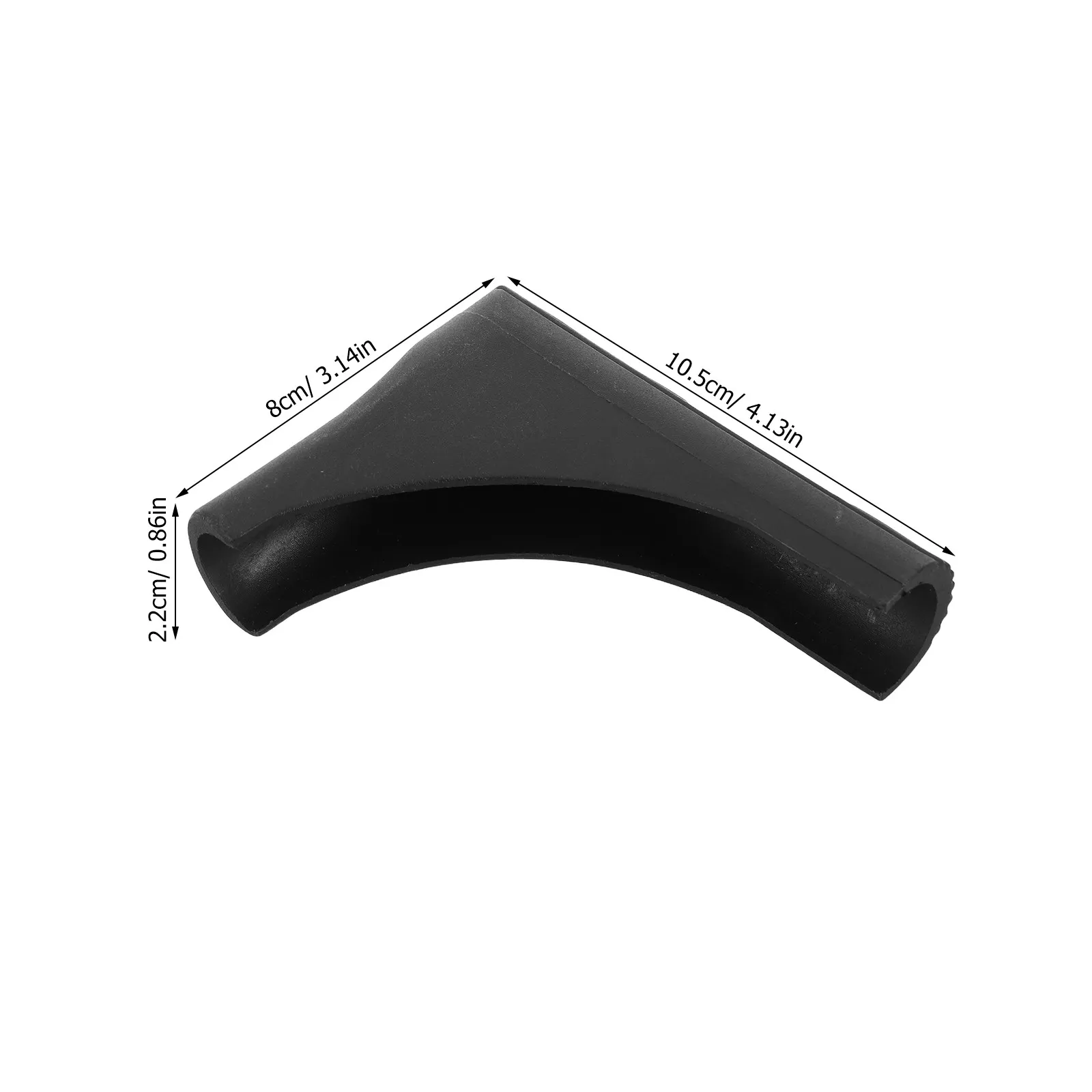 4Pcs Drying Rack Accessory Caps Non Slip Feet Protectors Black Clothes Rack Leg Covers Hardwood Floor Protector