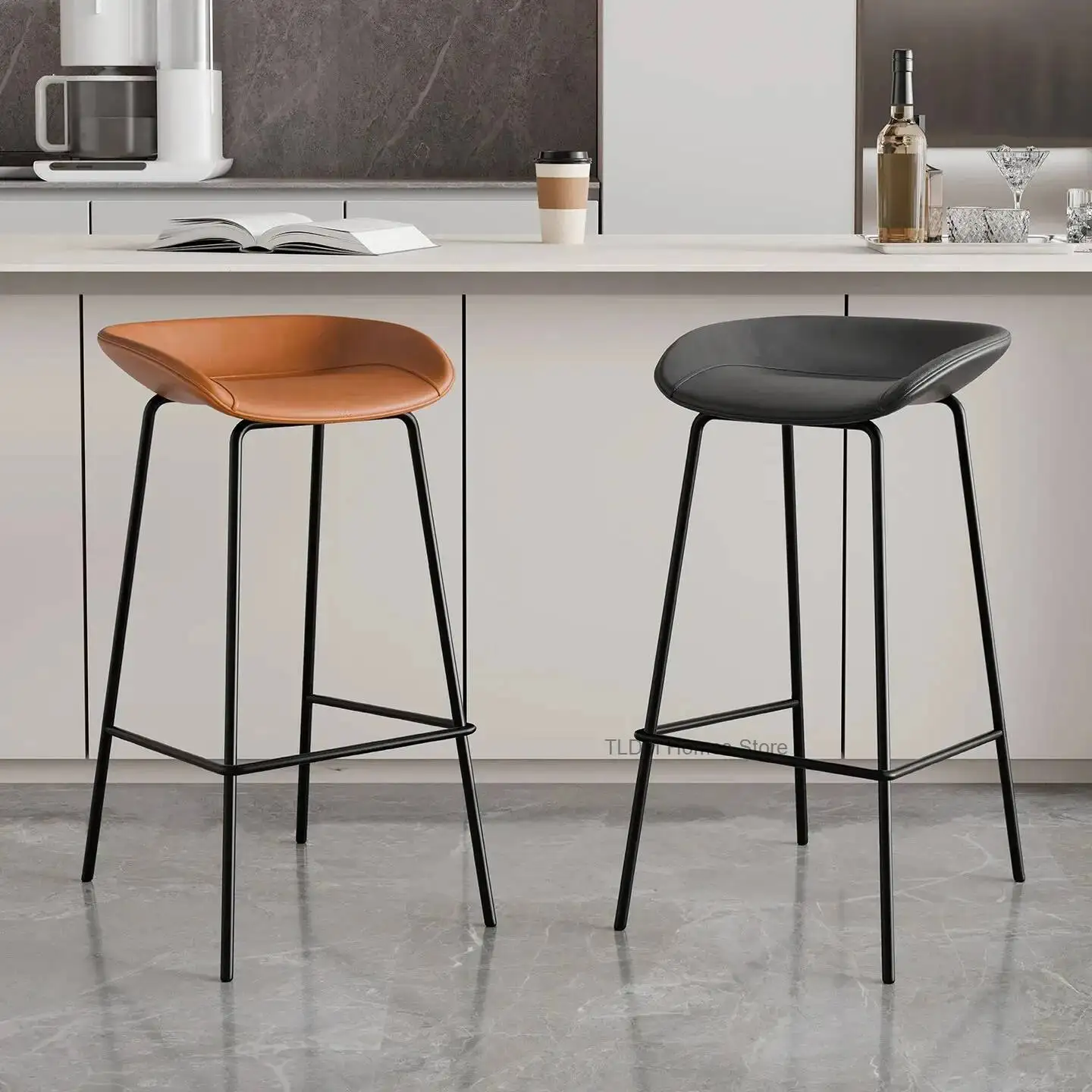 Quinceanera Bar Chair Ilots Relaxing Countertop Mobile Walnut Casa Party Bar Chair Vintage Sillas Para Barra Alta Bar Furniture