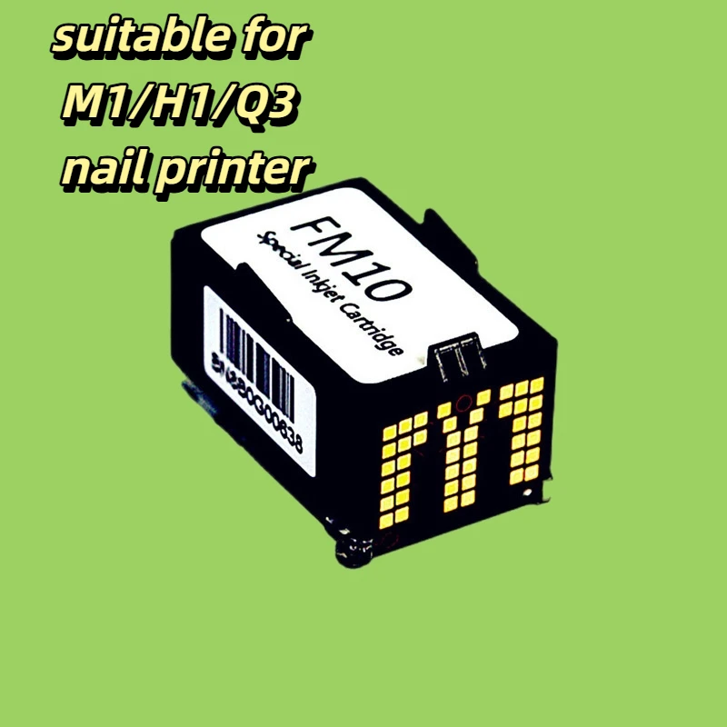 Cartouche d'encre FM10 M1 H1 Q3, accessoire de dispositif d'imprimante pour ongles, pièce de rechange pour Machine à ongles peinte en 3D, cartouche spéciale à jet d'encre