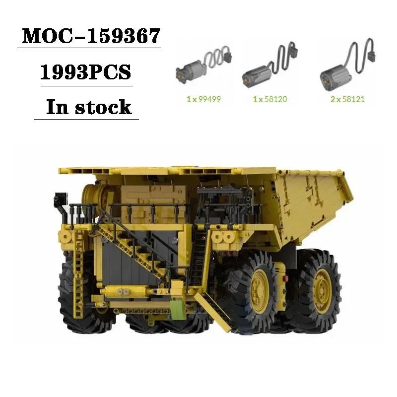 Building Block MOC-159367 Mining 798AC Dump Truck Assembly Splicing Model 1993 Building Block Parts Children's Birthday Toy Gift