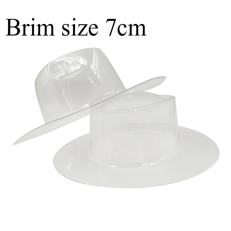 7CM Hat holder Bowler Hat Fedora Hat Storage Pvc Plastic Hat Holder Top Hat Dome Flat-Top Cap Support