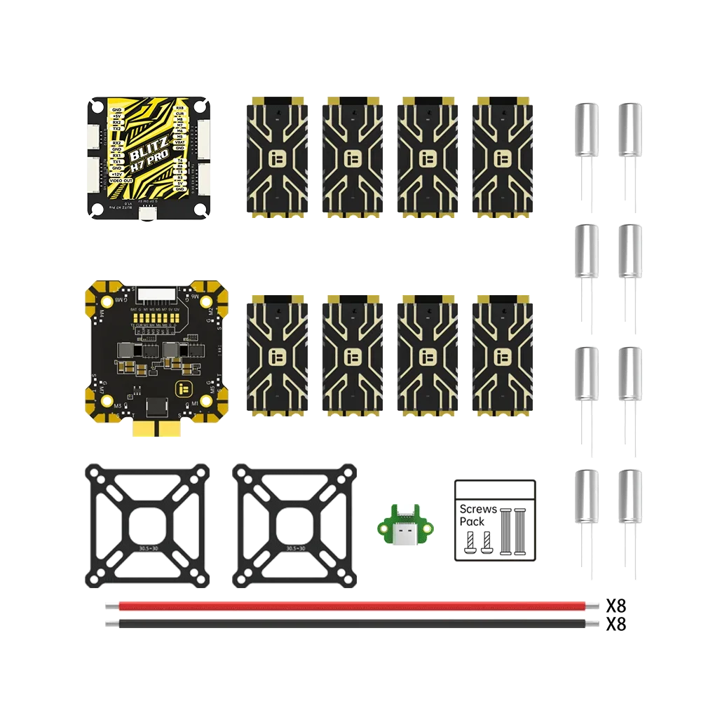 iFlight BLITZ H7 Pro Combo Set with BLITZ E80 Single ESC for FPV