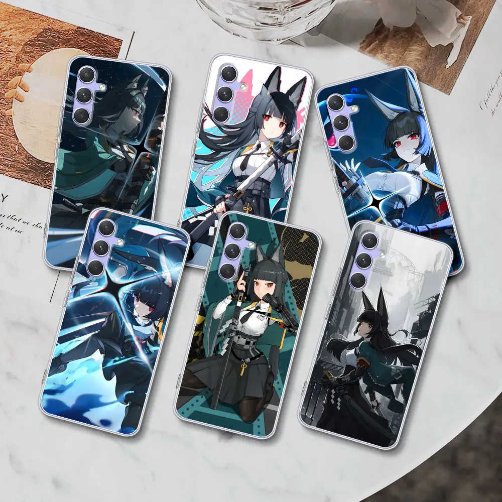 Hoshimi Miyabi ZZZ Case for Samsung Galaxy A54 A51 A12 A15 A21s A23 A33 A55 A13 A31 A42 A53 A71 A24 A32 A34 A14 TPU Phone Cover