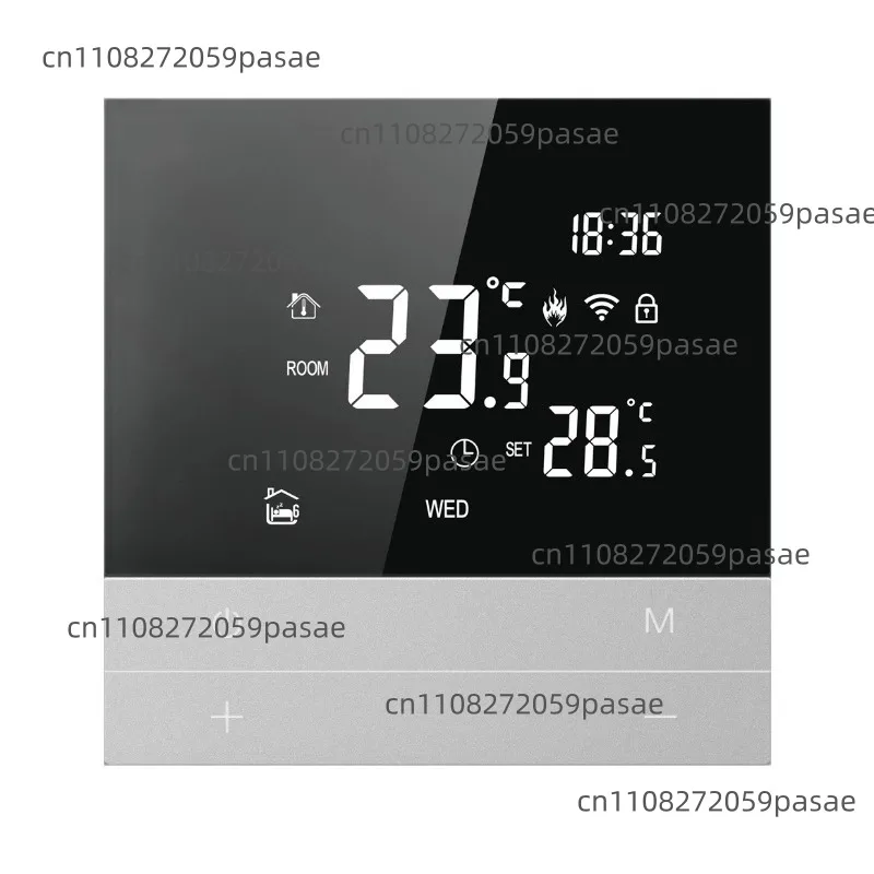 

Умный Wi-Fi термостат Doodle с сенсорным LCD-экраном и дистанционным управлением для теплого пола
