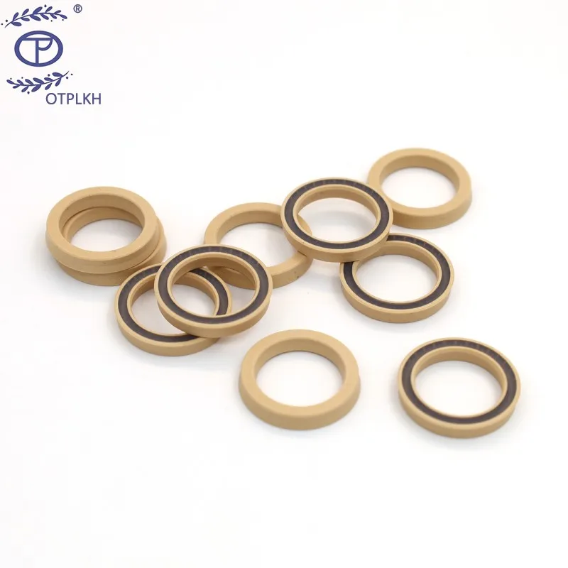 

PTFE add polyphenylene ester spring seals V-shaped stainless steel springs filled food grade silicone factory customized