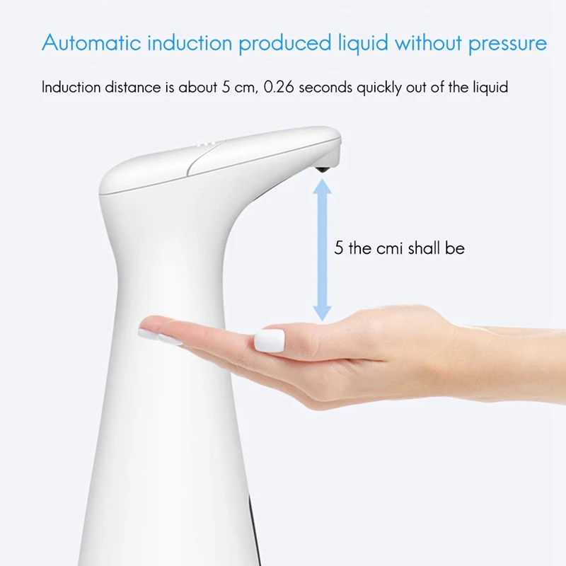 Automatic Infrared Induction Soap Dispenser Intelligent Sensor Touchless Auto Hand Washing Home Office Bathroom Wash