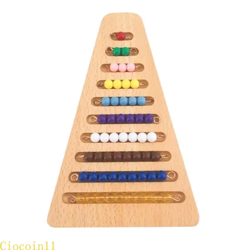 Y1ub Bead Schody Educational Toy Wspieranie koncepcji matematyki i umiejętności motorycznych dla dzieci nauczania