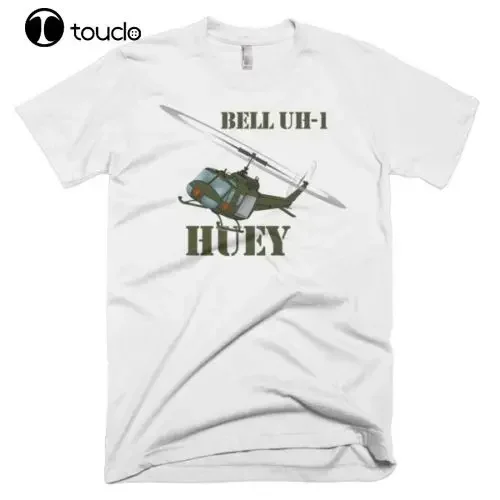 Hip Hop Novelty T Shirts Men'S Brand Clothing Bell UH-1 Huey / Iroquois U.S.Helicopter T-Shirt - Personalized Tee Shirt