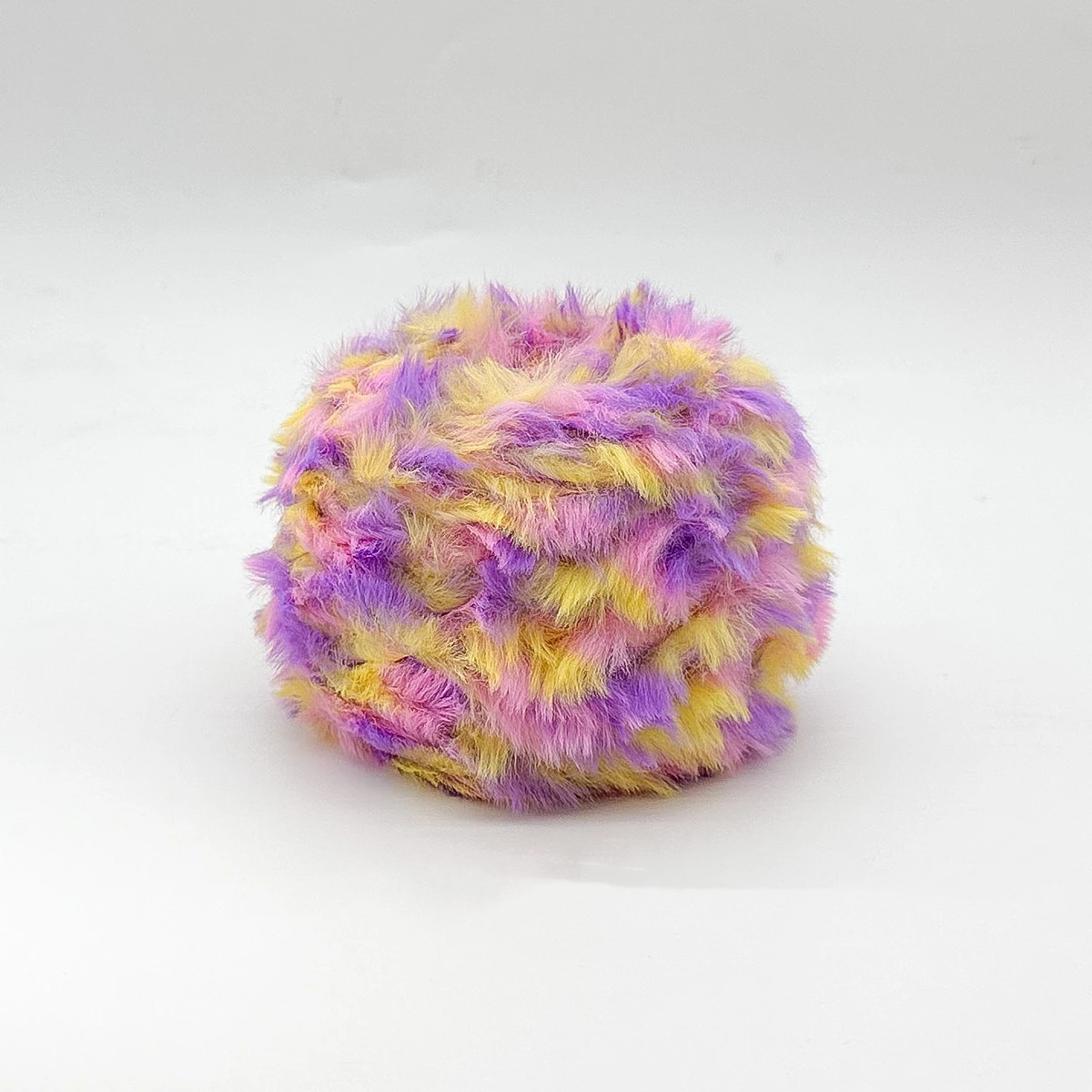 Winter 100g Super Chunky Bontgaren voor handbreien pluizig zacht warm Gehaakte lijn om Sjaal Hoed lange pluche draden Kerstmis te breien