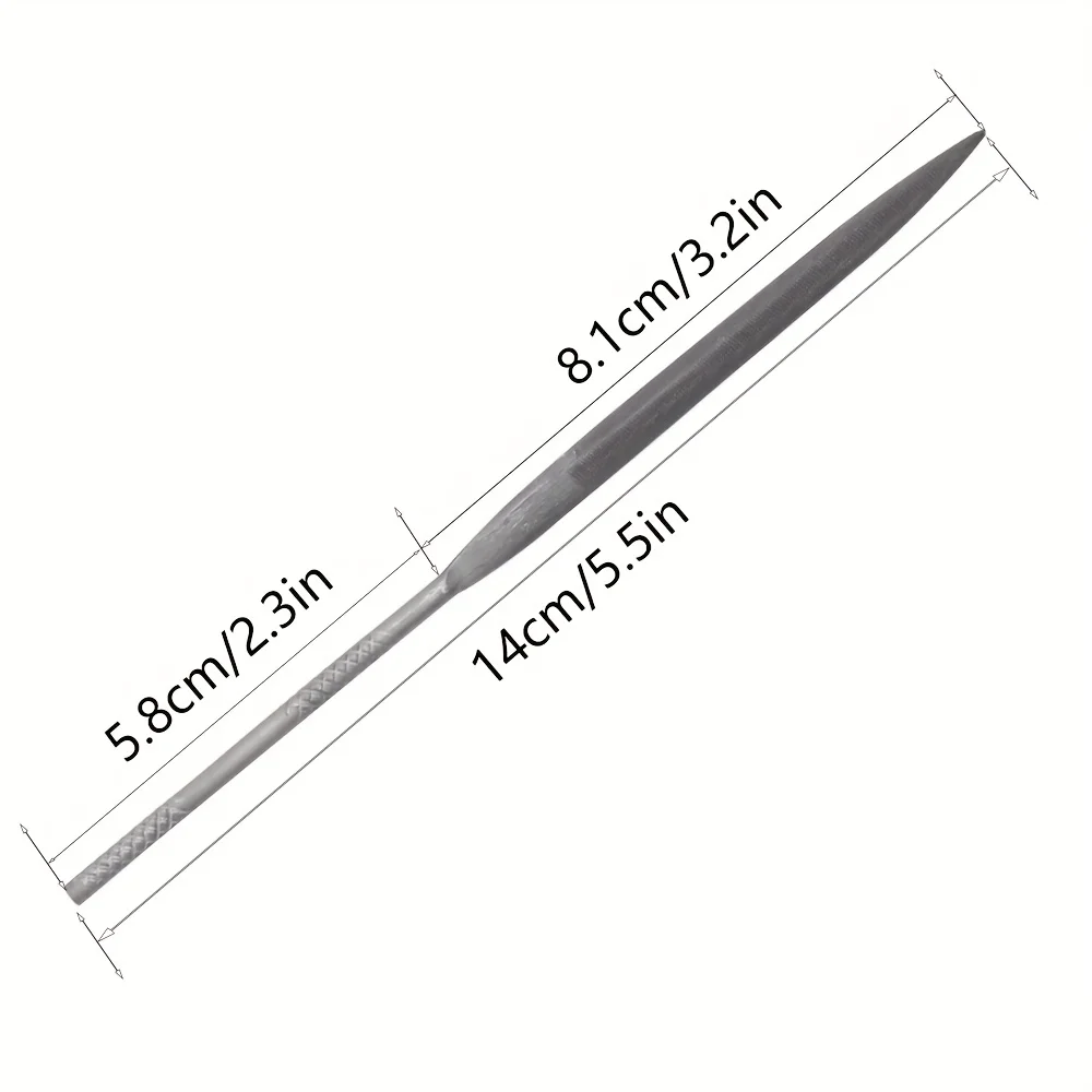 10pcs Needle File Set Without Handles