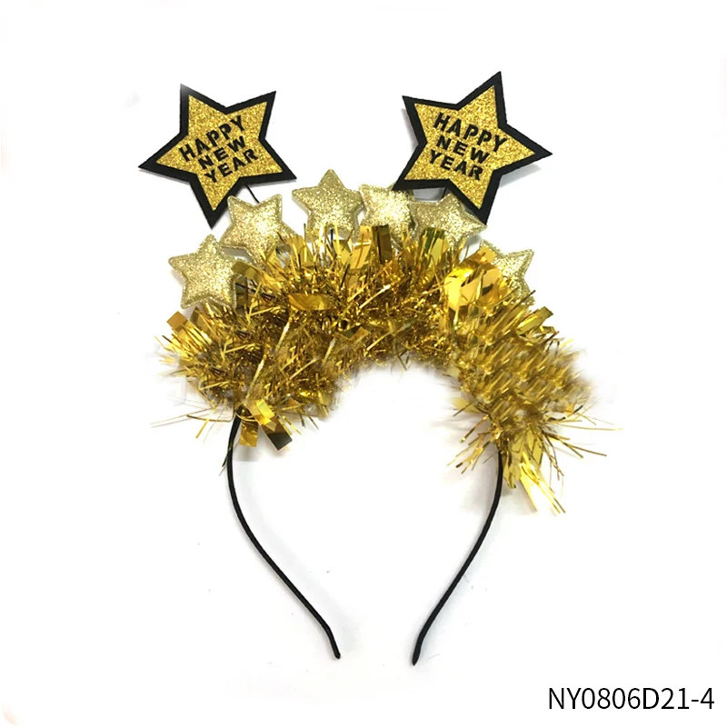 PESENAR Noworoczne nakrycia głowy i kapelusze: od cekinowych kapeluszy po nakrycia głowy z okazji Szczęśliwego Nowego Roku, dodające radosnej atmosfery na imprezę.
