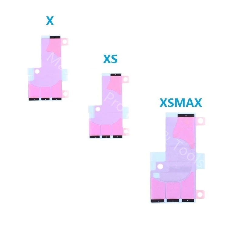 10PCS Orginal Parts Battery Adhesive Sticker Assembly Tape for iPhone 6 7 8 8P X XS XSM 11 12 13 mini Pro Max Replacement Flex