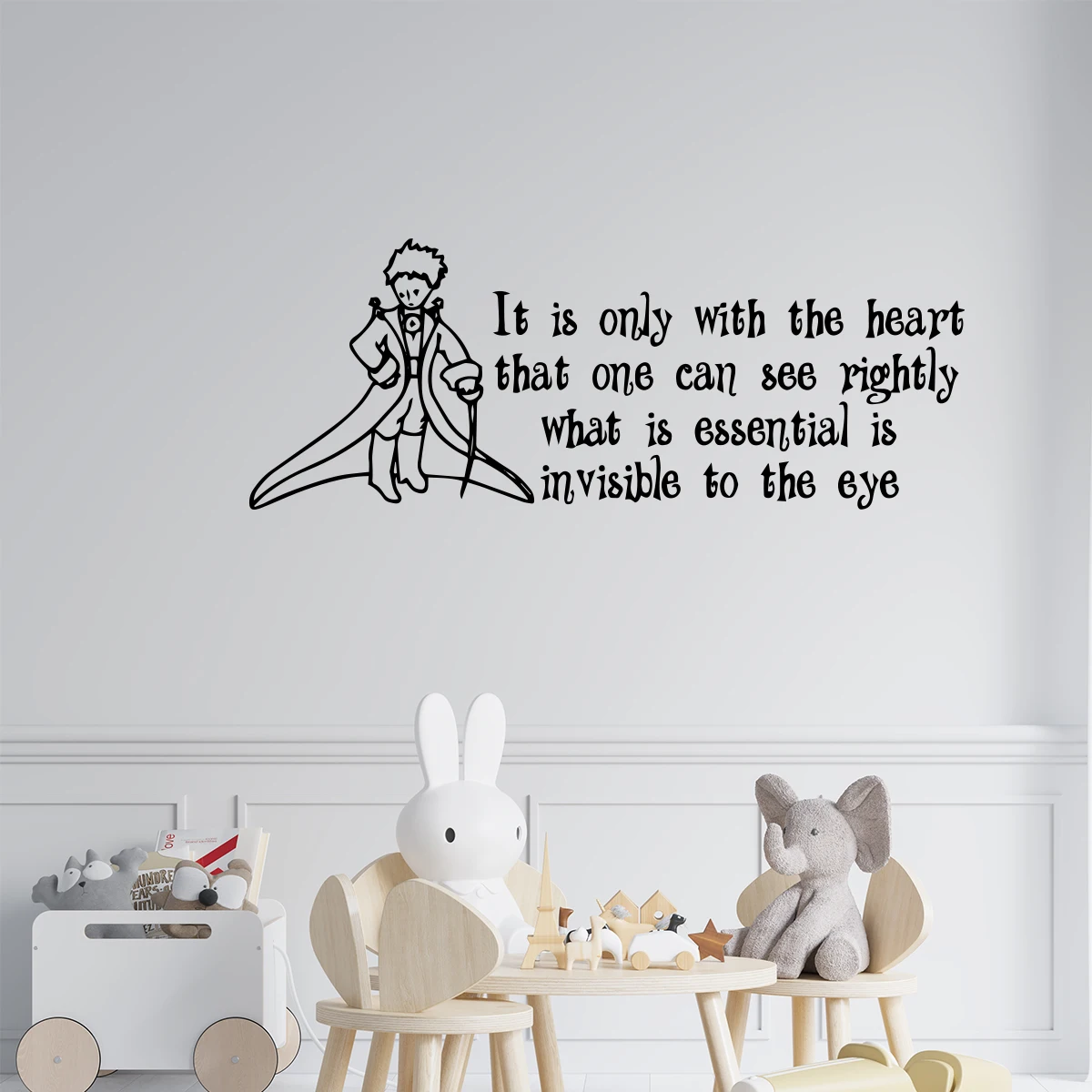 1pc Cartoon Child Wall Art Decal Wall Stickers Pvc Material Background Wall Art Decal  Wall Decal Home Decor Wall Sticker Murals