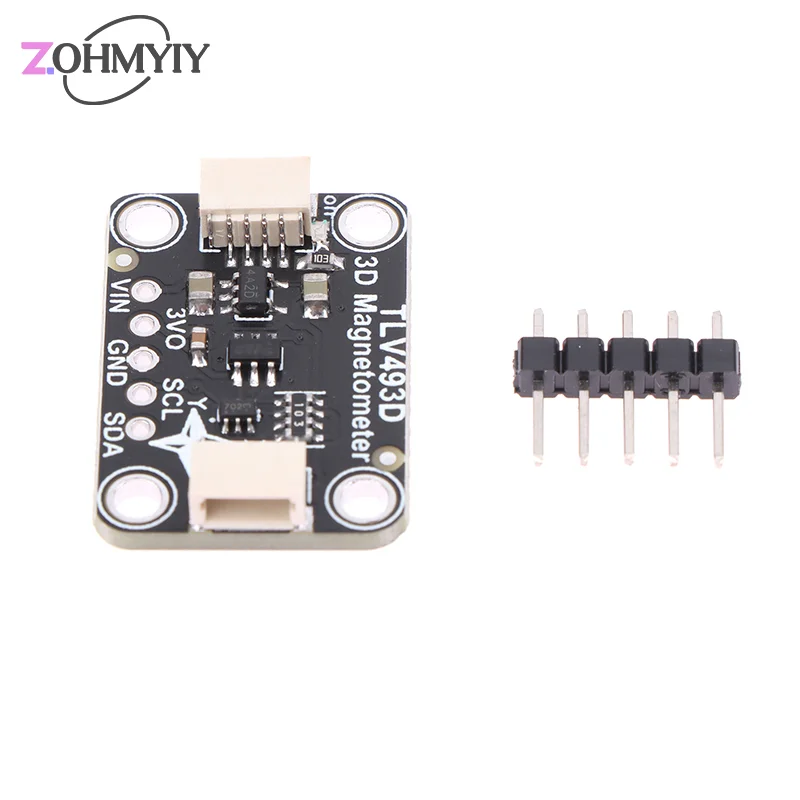 1 PCS Black 4366 TLV493D Triple-Axis Magnetometer - STEMMA QT QWIIC TLV493D Module