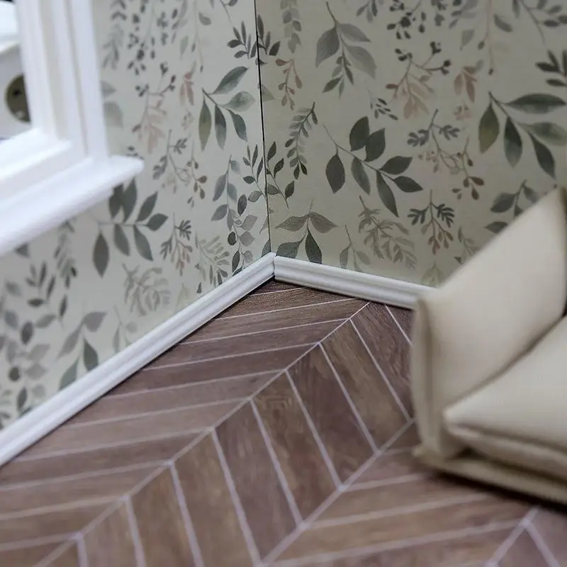 2 pezzi 1:12 battiscopa in miniatura per casa delle bambole mini girovita bagno soggiorno arredamento giocattolo accessori per casa delle bambole