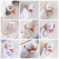 For Anker Soundcore R50i /P20i / R50i NC k20i C30i P30i P40i Cute love/angel Pendant Transparent Silicone Earphone cover