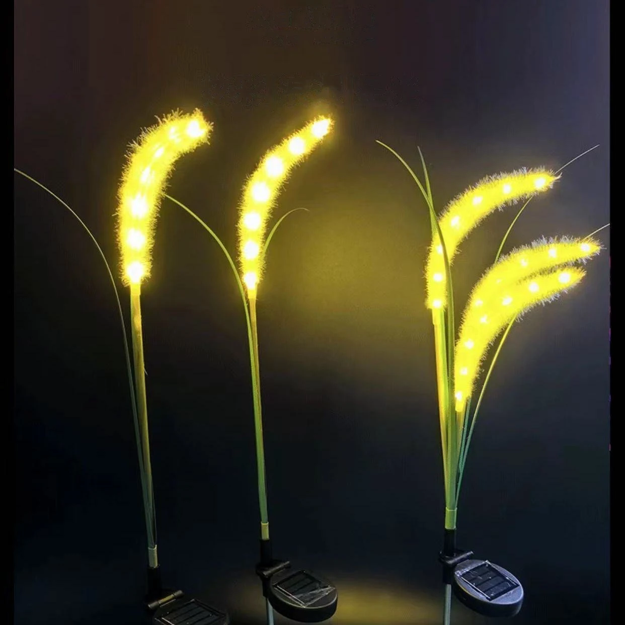 LED Reed Solar Light Outdoor Waterproof Courtyard Lawn Light Park Landscape Light Decorative Light Solar Dogtail Grass Light