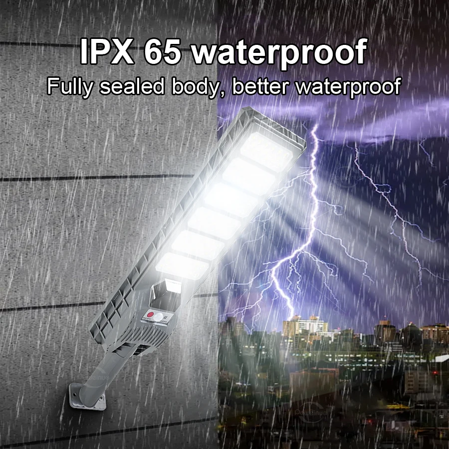 900000LM LED Super Bright Outdoor Solar Powered Lamp 6000K Motion Sensor Human Induction Solar Garden Light Yard Garage Light