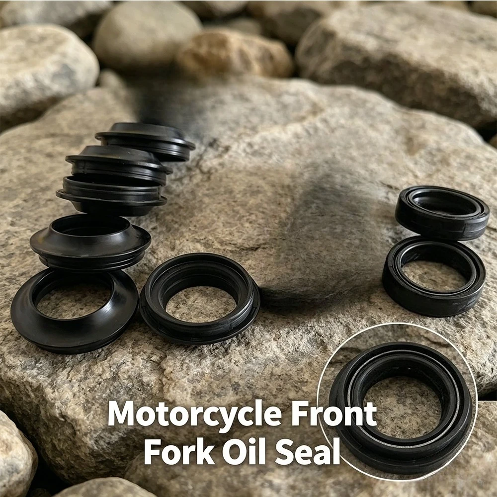 

2/4/8pc For Kawasaki For Yamaha 30x40.5x10.5 Front Fork Oil Seal Dust Cover For Suzuki DS100 RM100 RV125 TC100 TC125 TM100 TM125