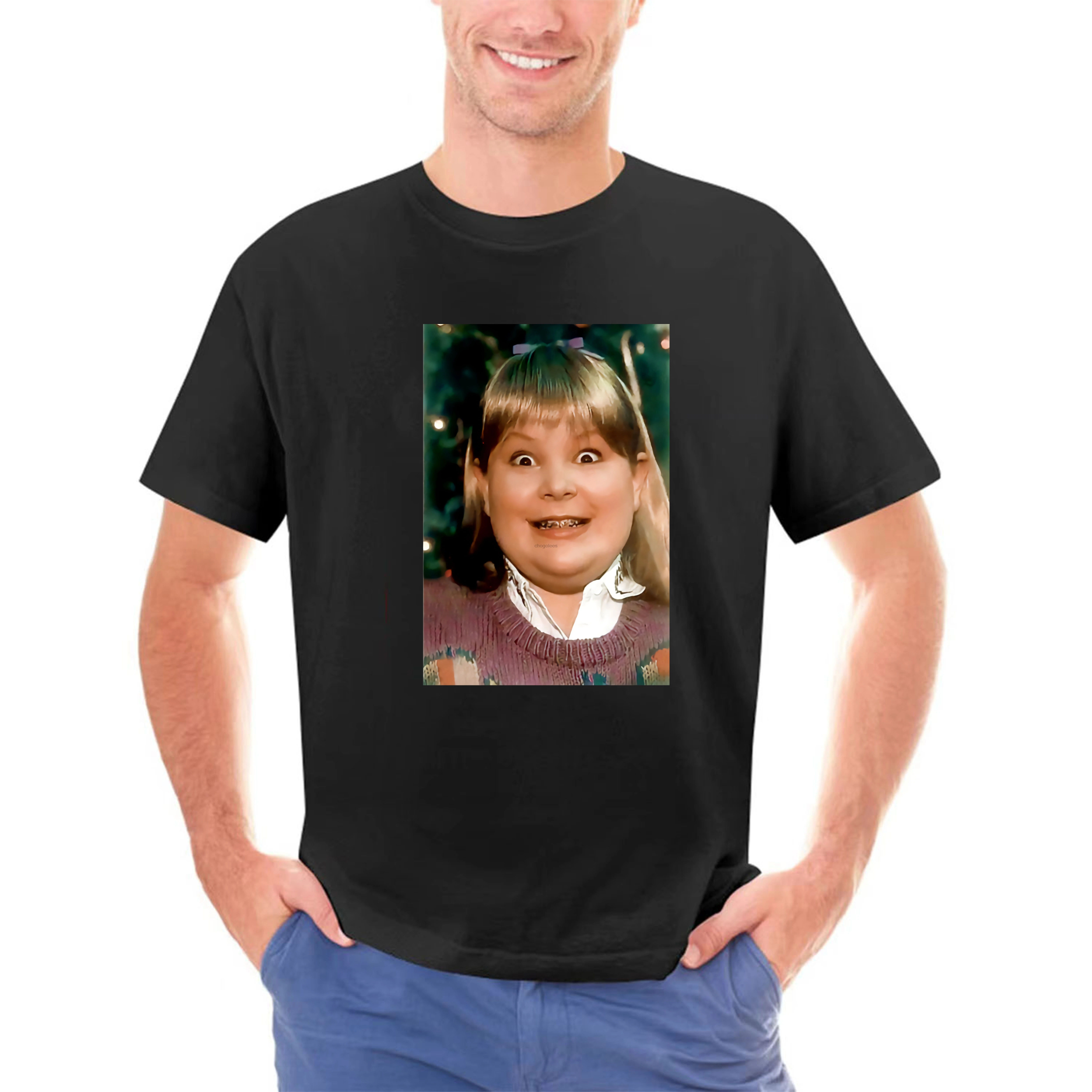 Home Alone Movie Buzz Girlfriend Woof Photo T Shirt