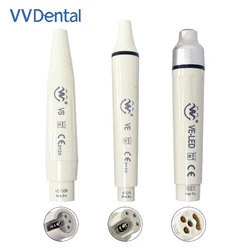 VV Dental Detachable Ultrasonic Scaler Handpiece Fit for EMS/Woodpecker/SATELEC Ultrasonic Scalers Tips 135° Sterilized