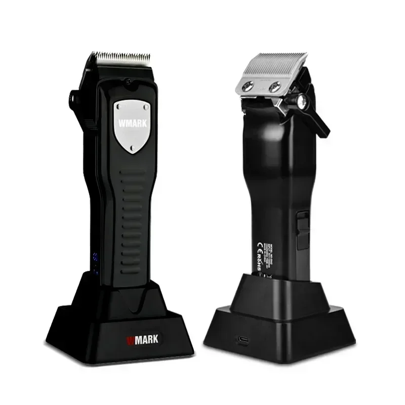 New Electric Hair Clipper WMARK NG-2043 Cordless Hair Clipper 2000mAh Cordless Hair Cutter, Fade Blade, with Charge Stand