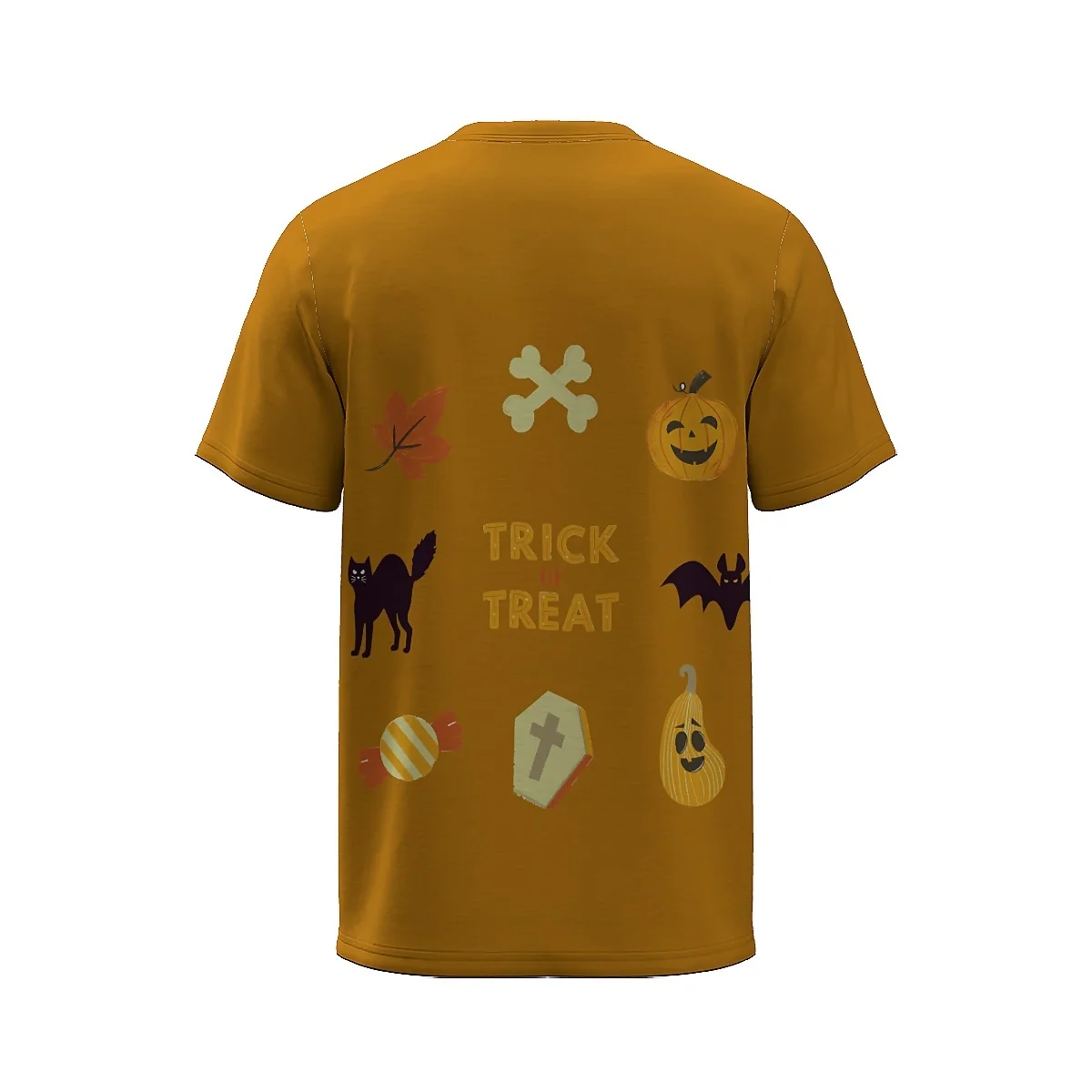 LIASOSO Playful Cartoon T-Shirt, 3D Fun Graphic, Cute and Wacky Style, Perfect for Casual Outings and Halloween