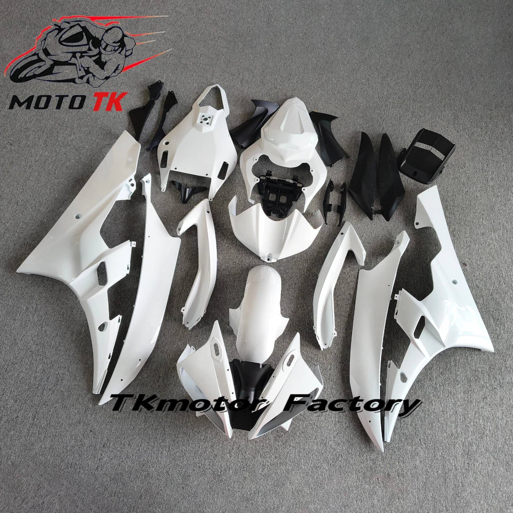 YZF R6 2006 2007 New Style Fairing Kit For Yamaha YZF R6 06 07 Motorcycle ABS Fairings Bodywork Panel Set Full Tank Cover Black 4