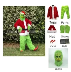 Santa Claus Costume Set Christmas Party Prom Adult Costume Role Playing Halloween Costume