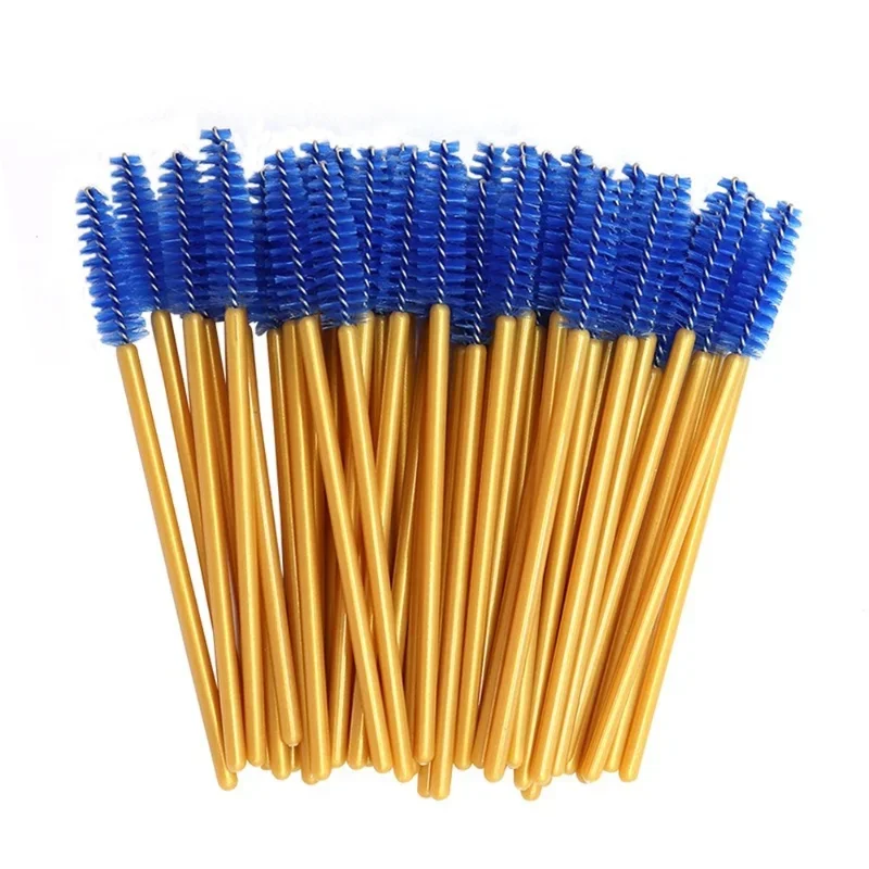 Brosses à cils de poulet, brosse cosmétique, baguettes de mascara, outil d'extension de cils, Végét, outils de maquillage, paquet de 100 pièces