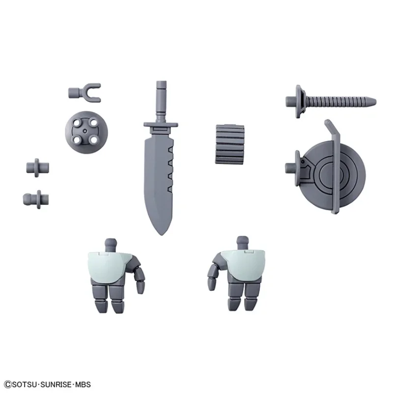 Bandai – Kit de modèles Gundam originaux, ensemble de pièces d'expansion HG pour figurines d'action DEMI TRAINER, jouets cadeaux pour enfants
