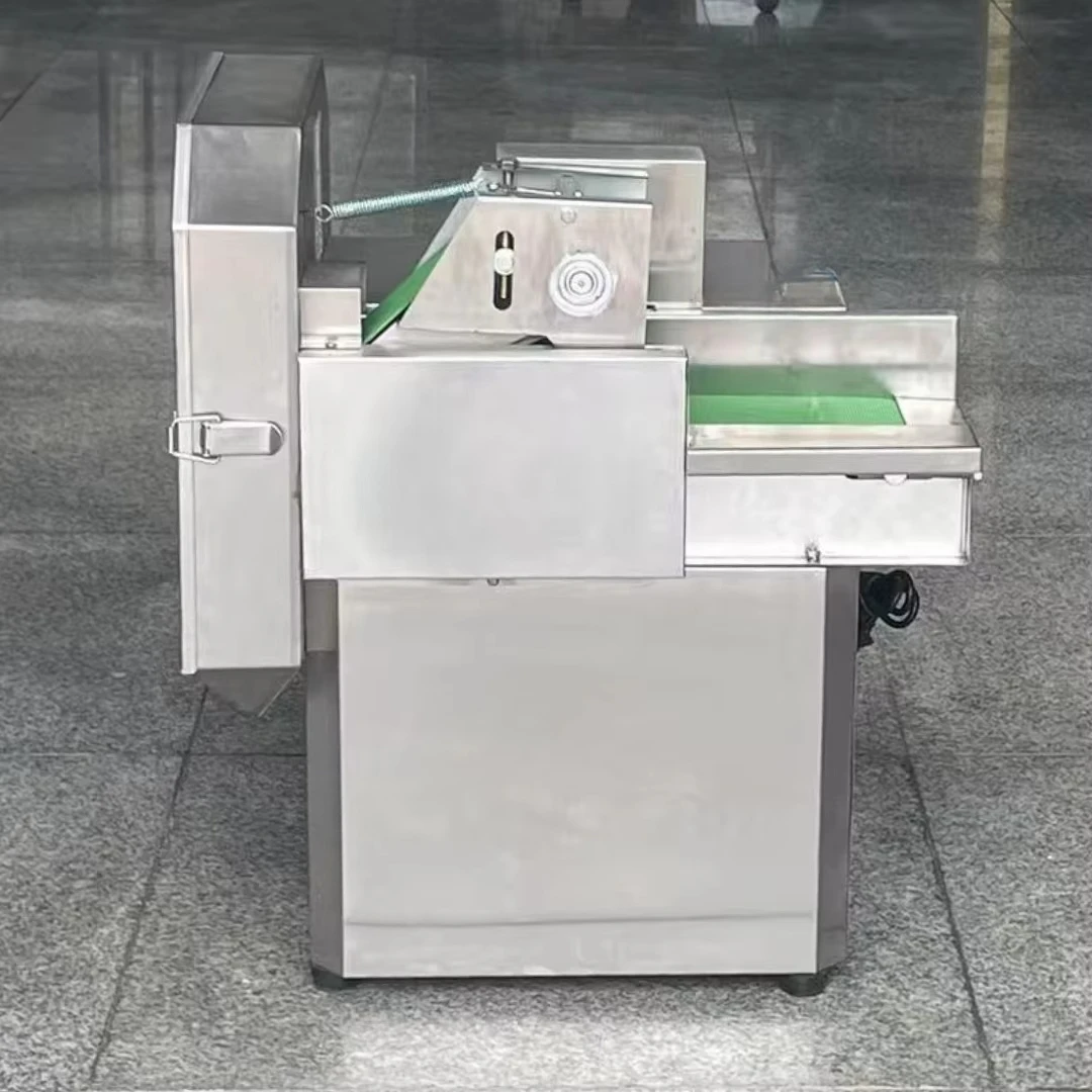 Vegetable Cutter Food Processor Machine with Conveyor Belt