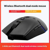 Ajazz I309pro 2 Mode Gaming Mouse Wireless Gaming Rgb Backlight 2.4ghz Esports Mouse Usb Rechargeable Desktop Laptop Universal