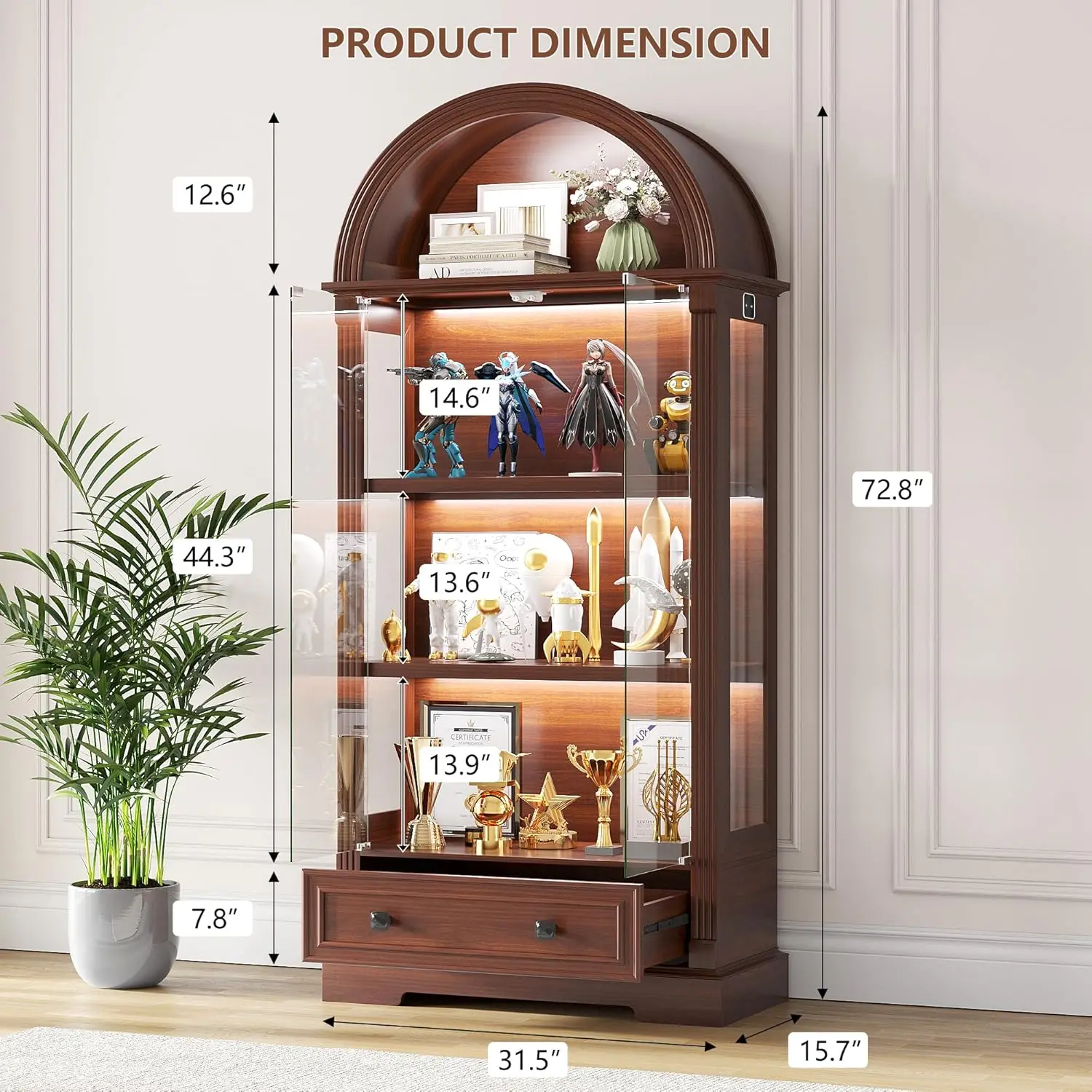 Thumbnail 2 - #15 Glass Display Cabinets Comparison Guide