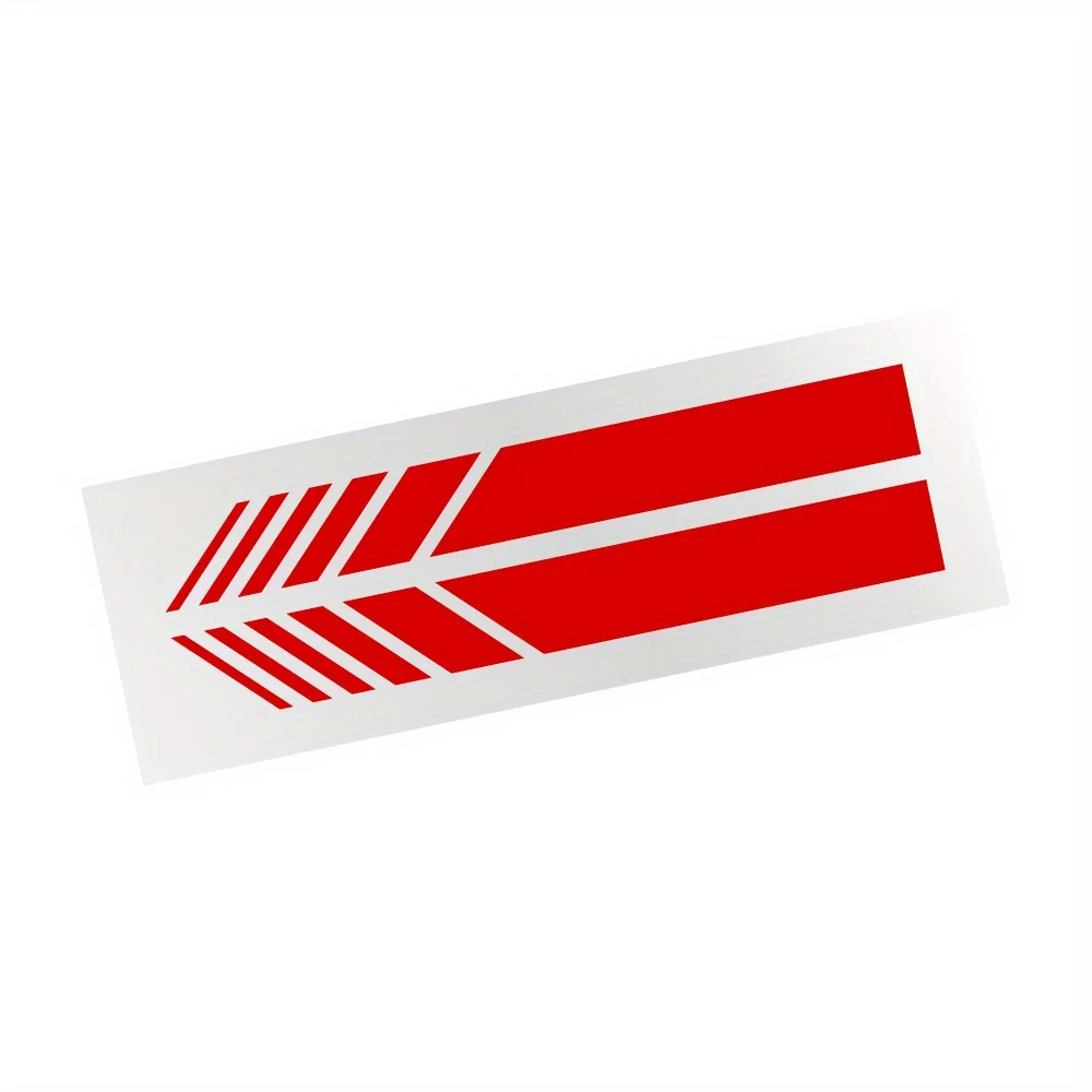 2pcs Classic Stripes Vinyl Decals- Universal Fit for Car Rearview Mirrors(Decorative Scratch Protection) view 4