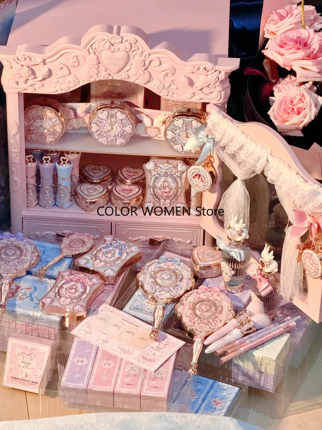 Flower Knows  Bonnie Garden  Large Gift Box All-in-One Cosmetic Set Holiday Gift