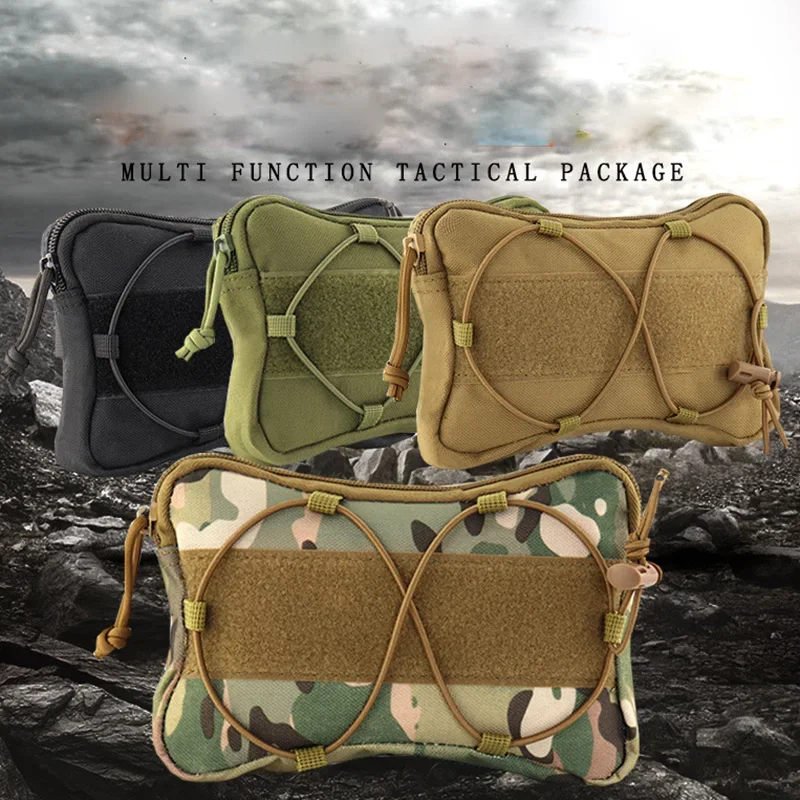 Tactical Molle Pouch Waist Belt Pack Mobile Phone Bag for Backpack Vest Utility EDC Tool Bag Accessory Bags Handbag