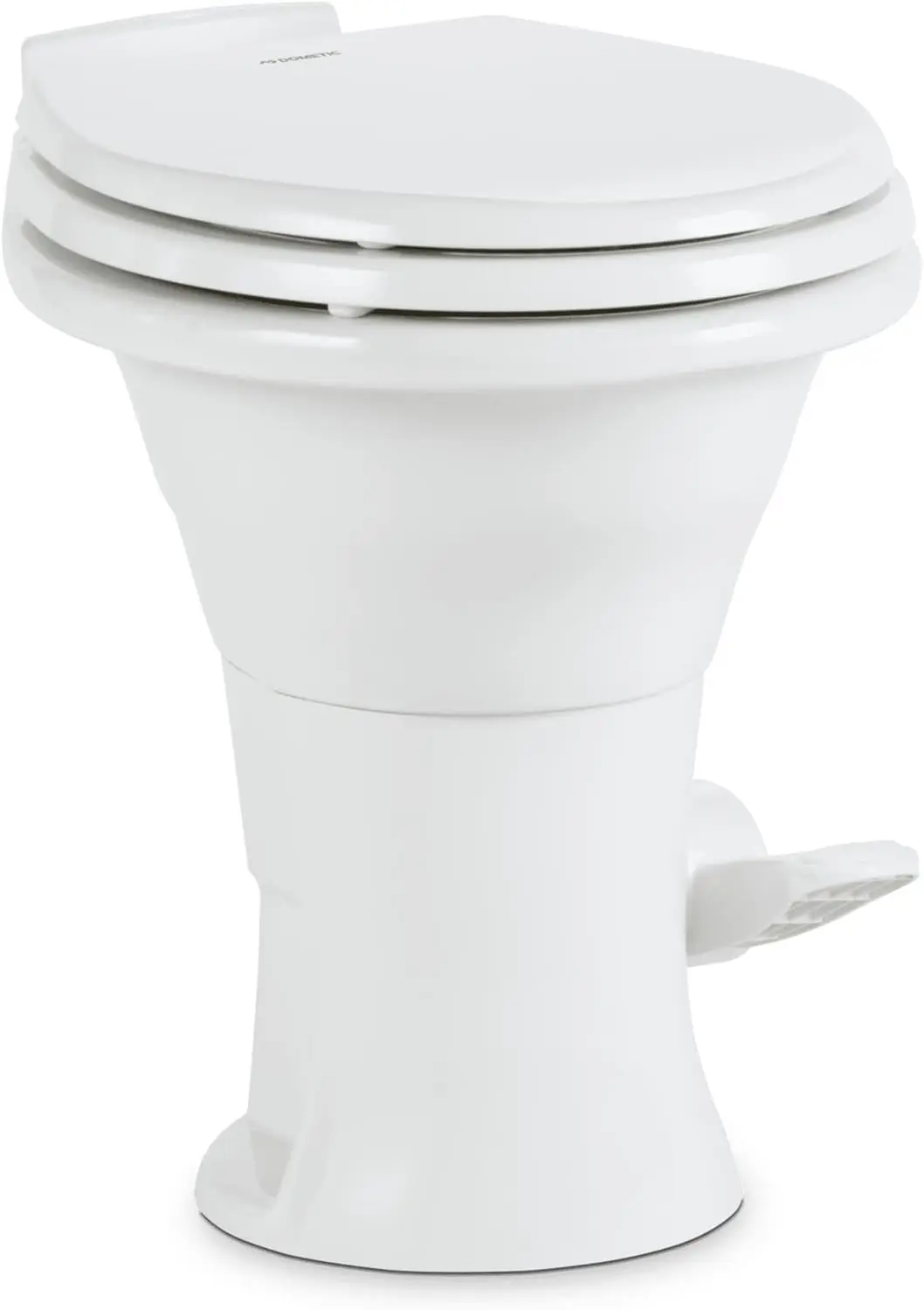 310 Standard Toilet - White, Oblong Shape, Lightweight and Efficient with Pressure-Enhanced and Slow Close Seat Cover - Perfect