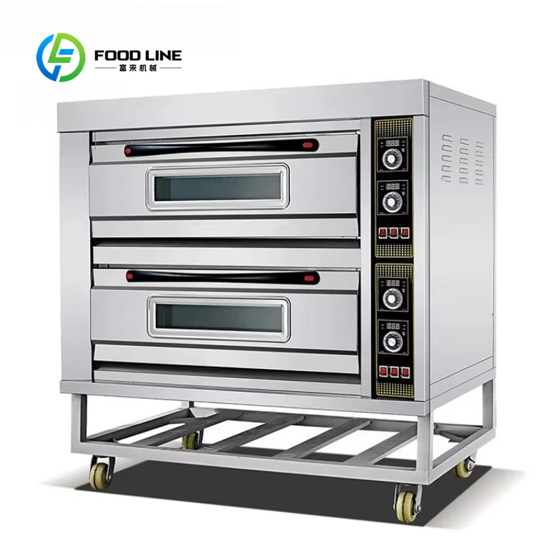 

Промышленная газовая печь на заказ, 3-х уровневая, 6 противней, полный комплект, формы для хлеба, антипригарные противни, для ресторанов и пекарен