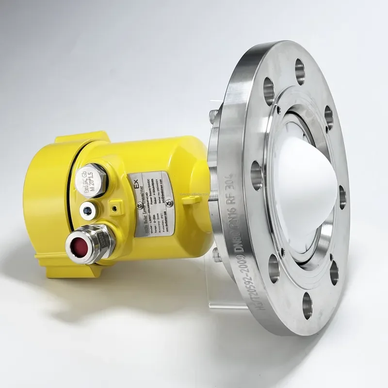 DWEL LSR 80GHz ATEX Non-Contact Level Meter Gauge Tank Water Level Transmitter Sensor 4-20mA RS485 HART for Liquid