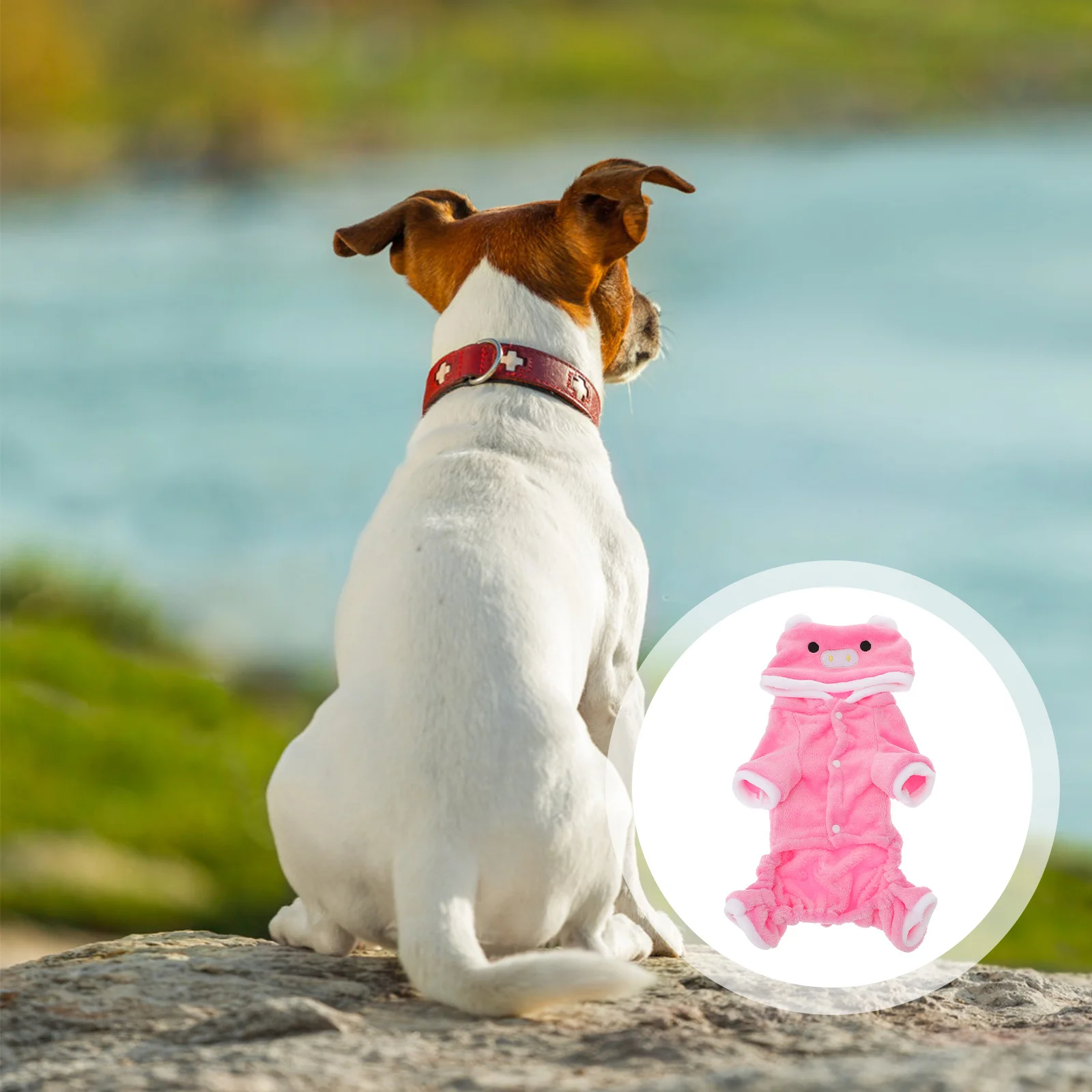 

Dog Costume Pet Dog Clothes Puppy Cat Outfit Button Design Sheriff Uniform For Halloween Christmas Cute Animal Apparel