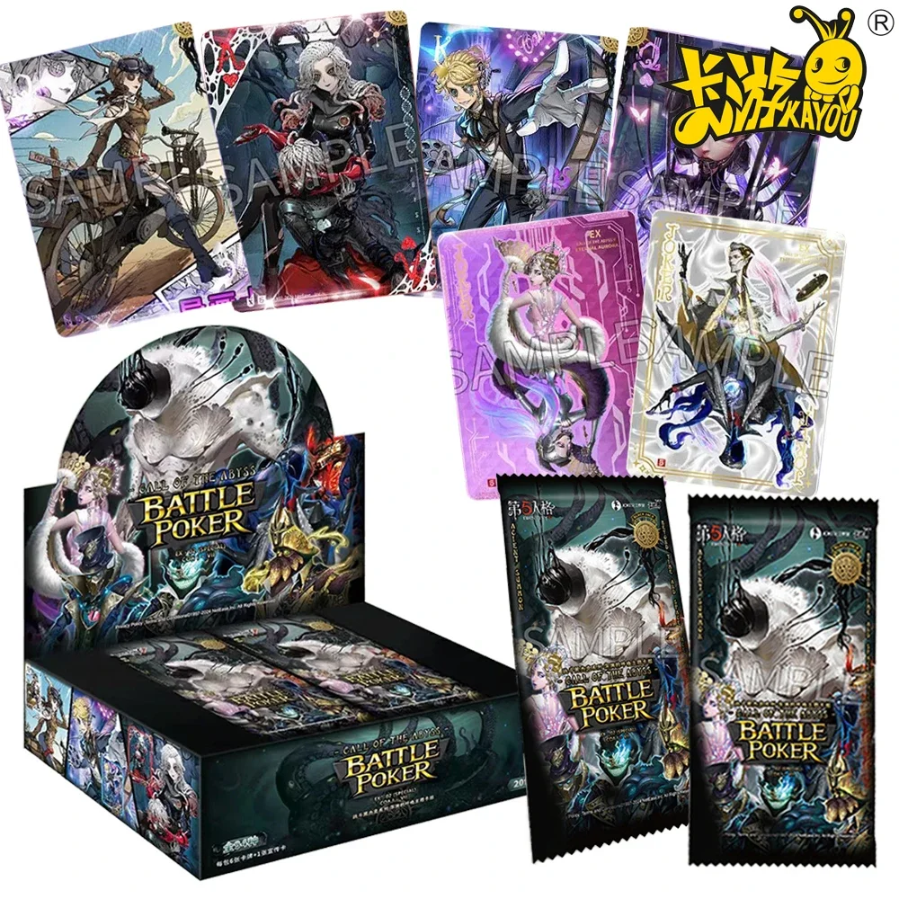 kayou-identity-v-call-of-the-abyss-battle-poker-collectible-cards-dark-fantasy-character-artwork-for-card-collectors