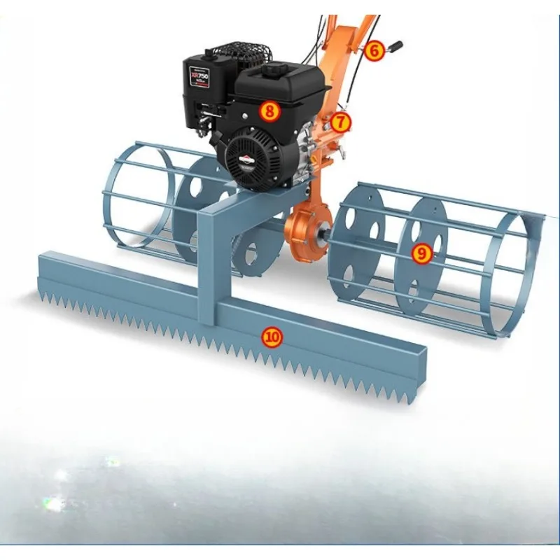 Small Concrete Paver Pavement Concrete Leveler  Ground Ash Cleaning Machine New Cement Leveler